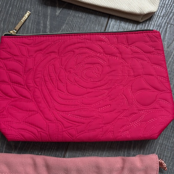 Lancome Cosmetic Bag Set - Pink, Black, Cream, Purple - Picture 7 of 7